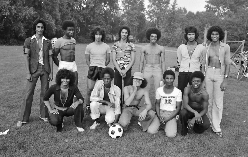 Voetbalelftal van sportvereniging Robin Hood ca.1978 fotograaf Jan de Jager