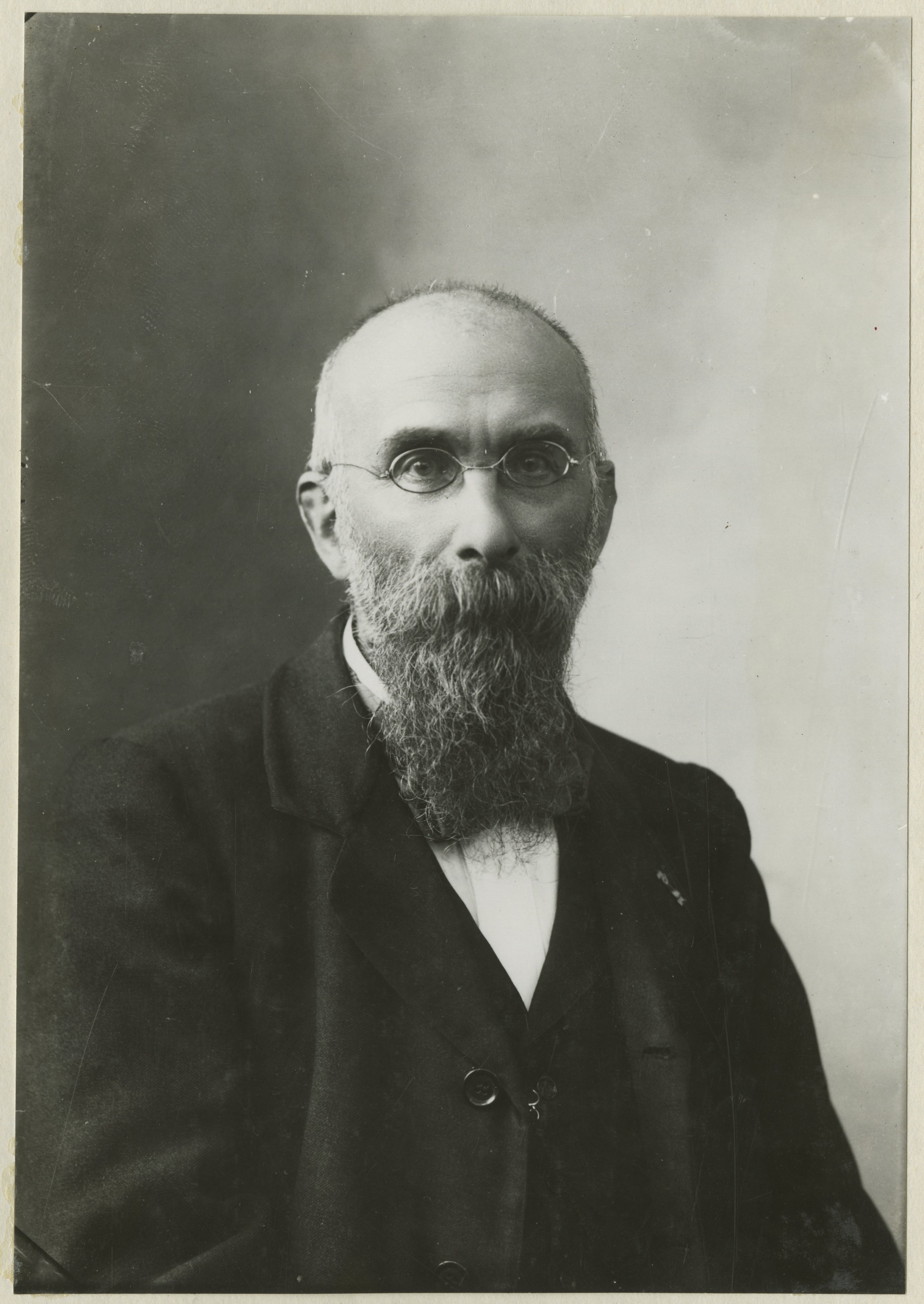 A.J. Servaas van Rooyen, gemeentearchivaris, fotograaf onbekend, 1902